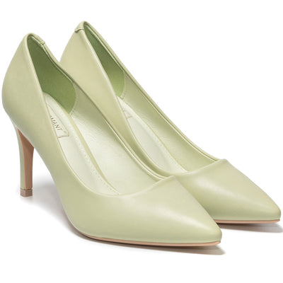 Pantofi dama Enrichetta, Verde 2