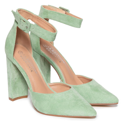 Pantofi dama Esther, Verde 2