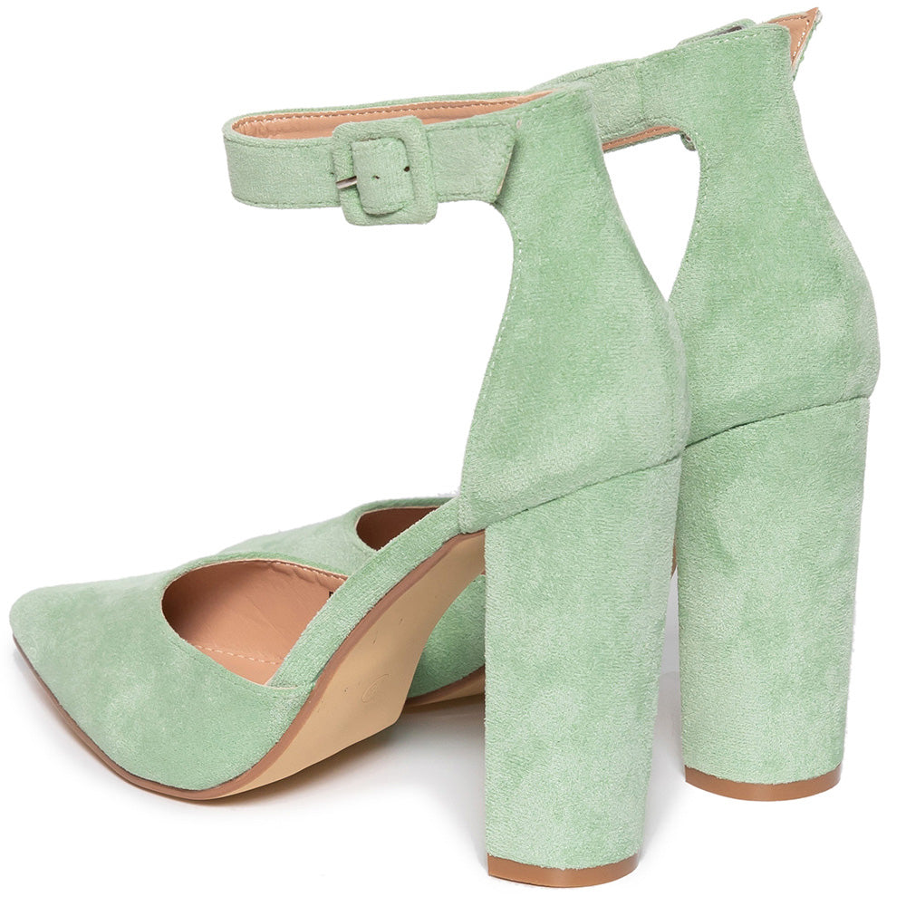 Pantofi dama Esther, Verde 4