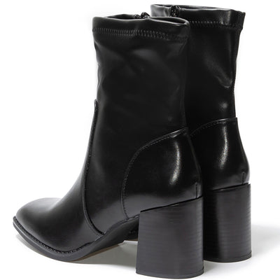 Botine dama Eufemia, Negru 4