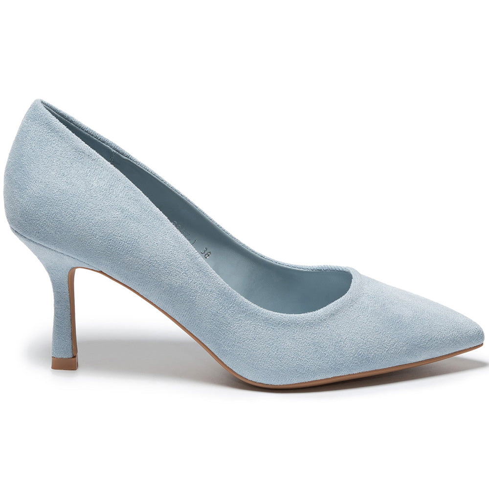 Pantofi dama Faenona, Bleu 3