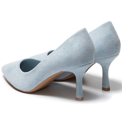 Pantofi dama Faenona, Bleu 4