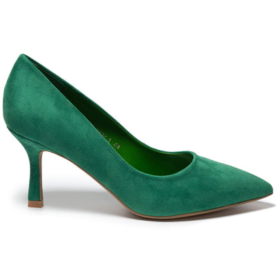 Pantofi dama Faenona, Verde 3