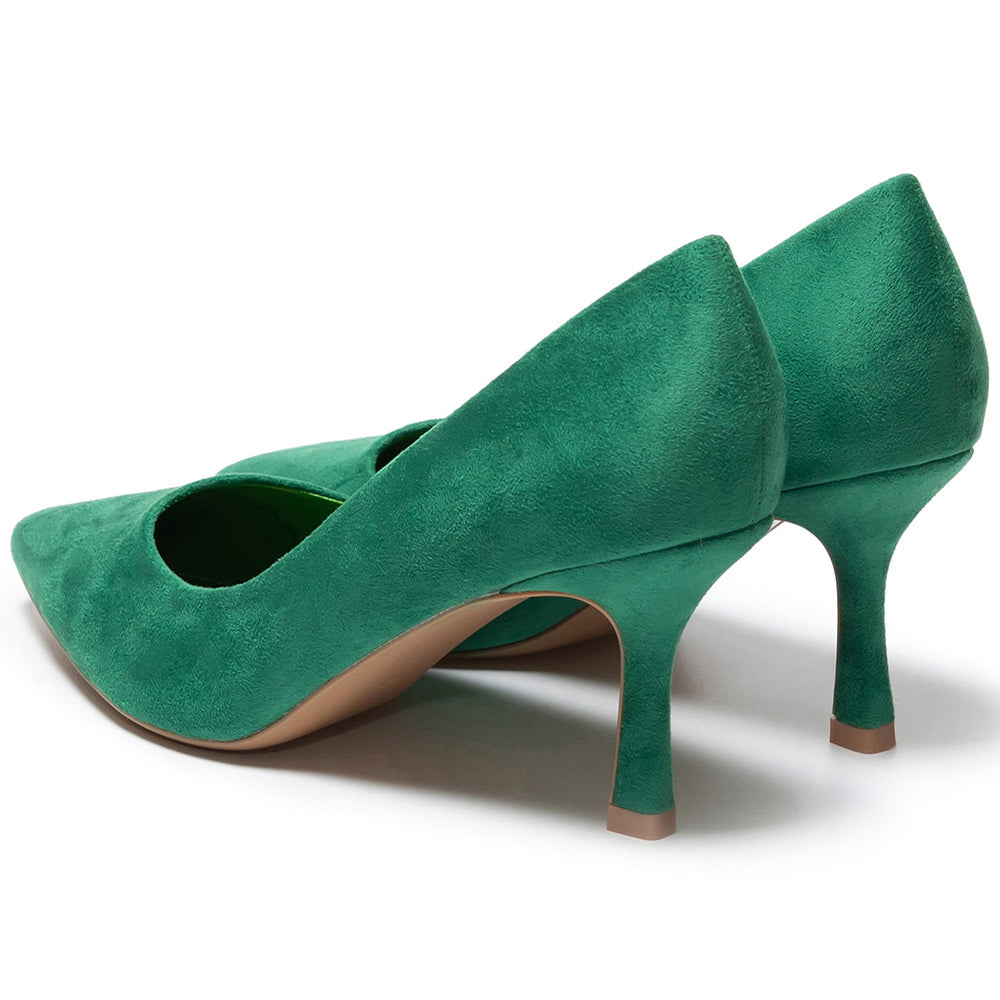 Pantofi dama Faenona, Verde 4