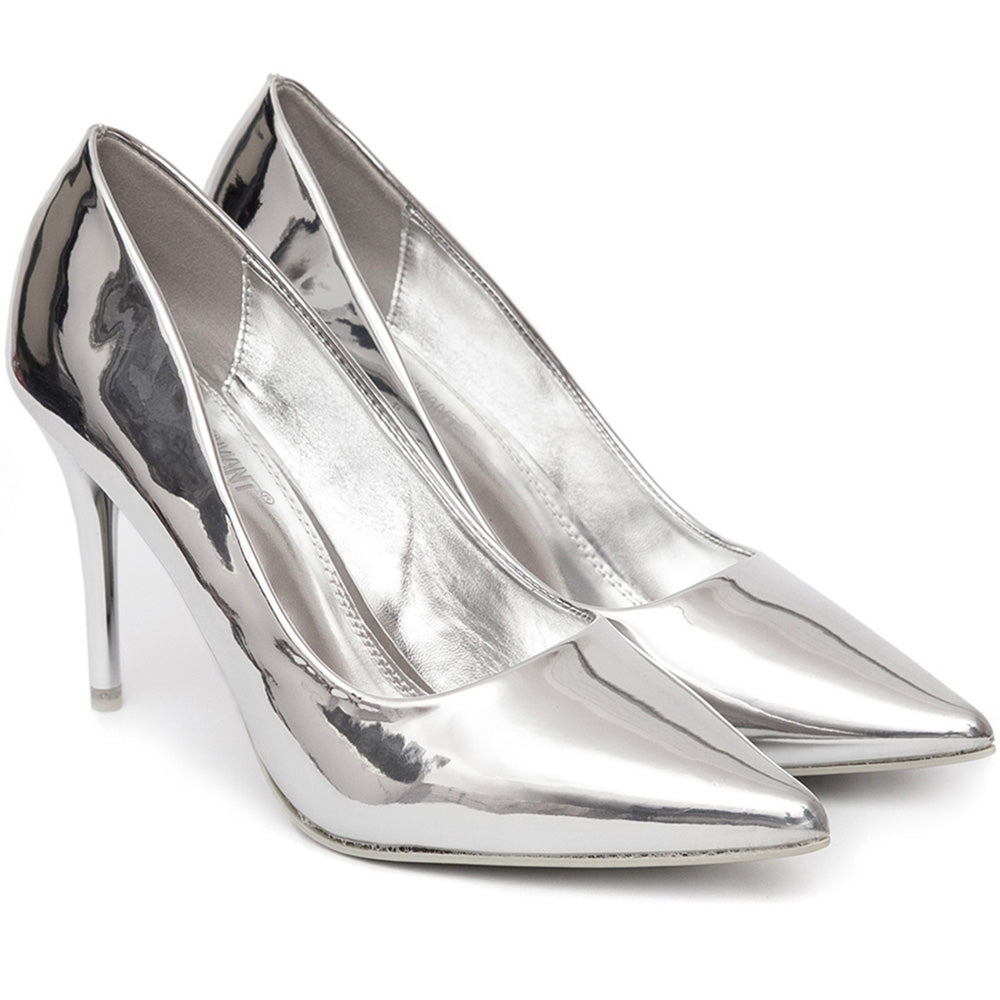 Pantofi dama Forre, Argintiu 2