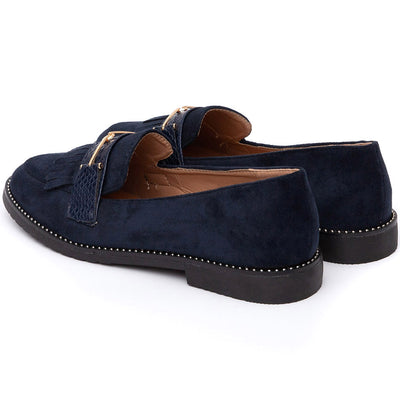 Pantofi dama Foue, Bleumarin 4