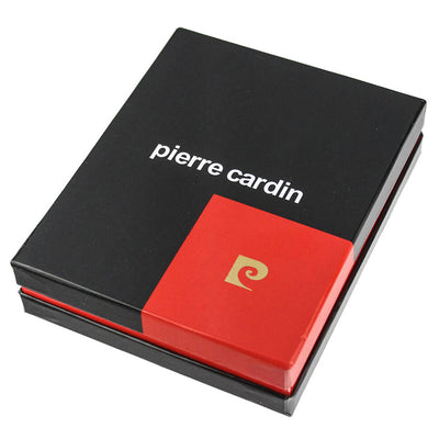 Pierre Cardin | Portofel barbati din piele naturala GPB004, Negru/Bleumarin 6