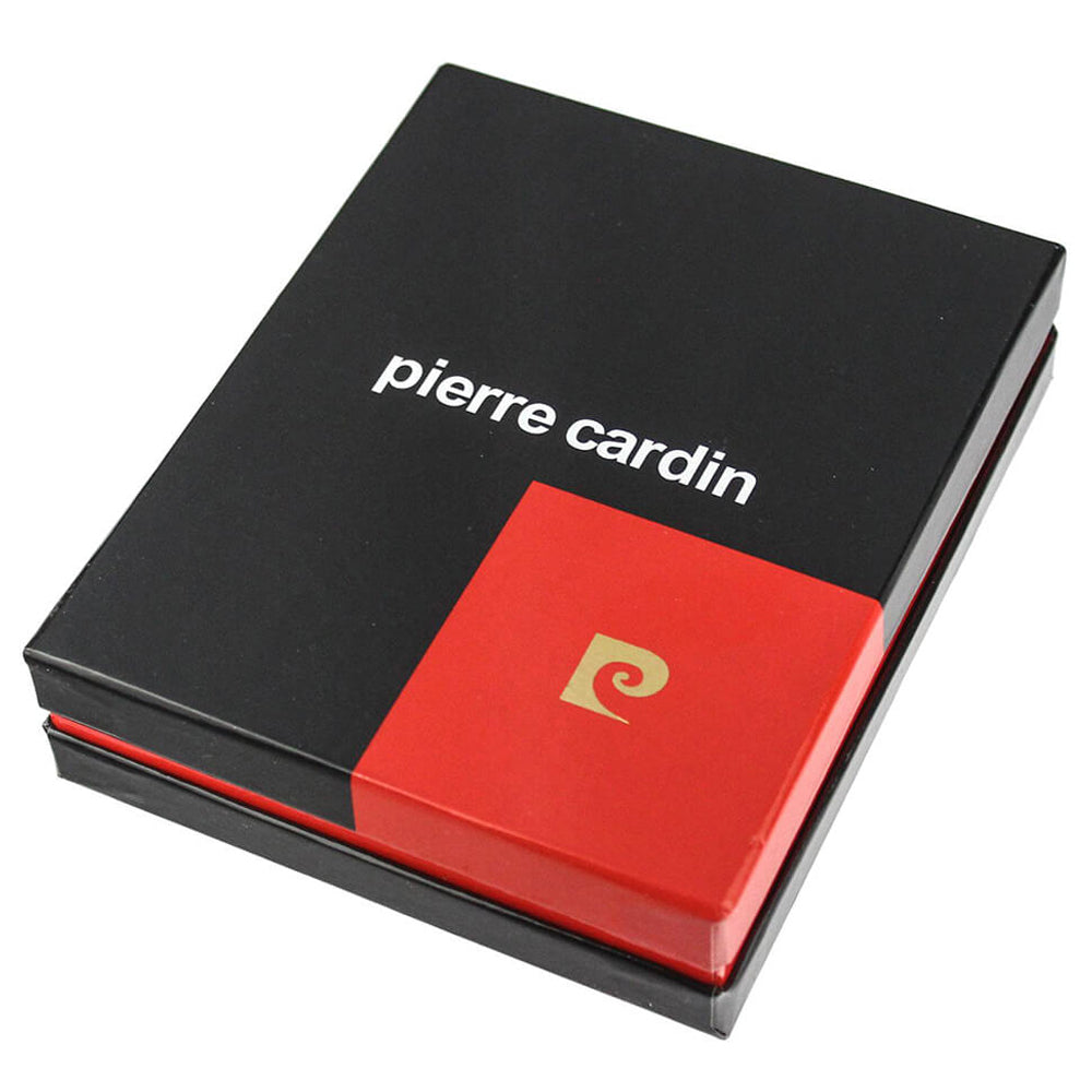 Pierre Cardin | Portofel barbati din piele naturala GPB004, Negru 6