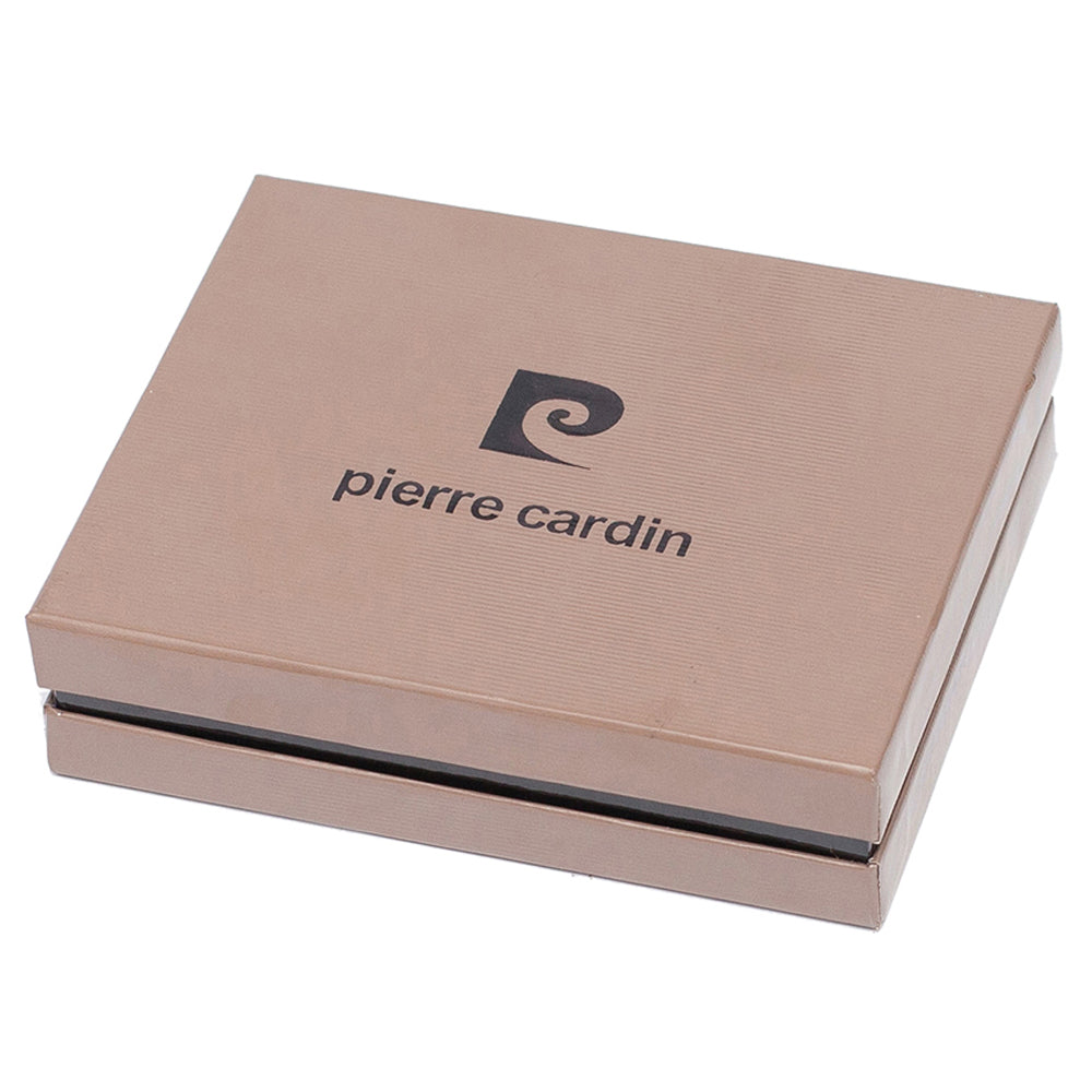 Pierre Cardin | Portofel barbati din piele naturala GPB389, Maro - cu Protectie RFID 6