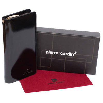 Pierre Cardin | Portofel dama din piele naturala GPD051, Negru 2