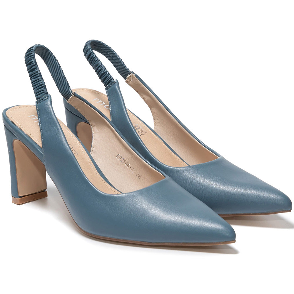 Pantofi dama Gisella, Albastru 2