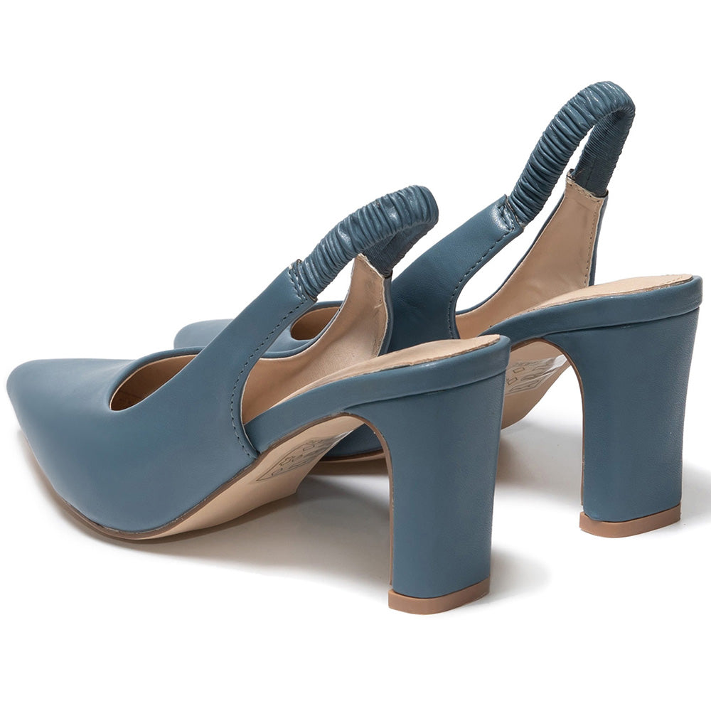 Pantofi dama Gisella, Albastru 4