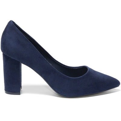 Pantofi dama Natalina, Bleumarin 3
