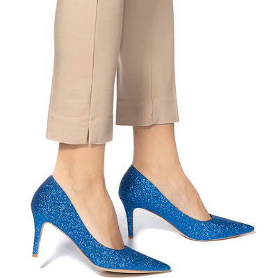Pantofi dama Jina, Albastru 1