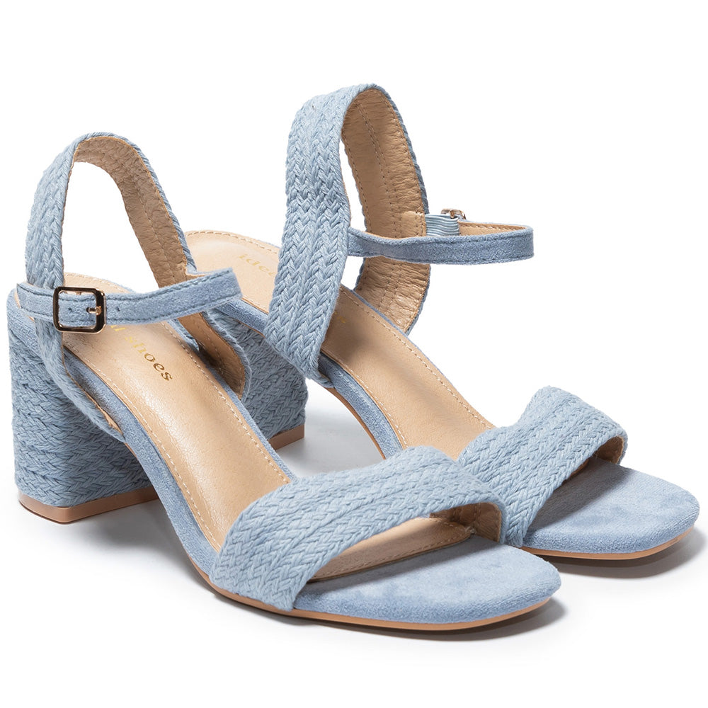 Sandale dama Kalena, Bleu 2