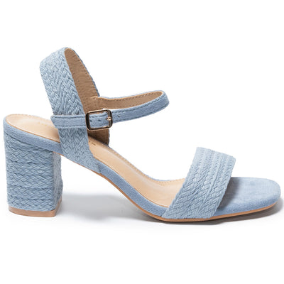 Sandale dama Kalena, Bleu 3