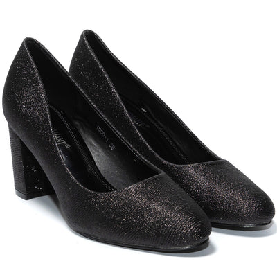 Pantofi dama Katey, Negru 2