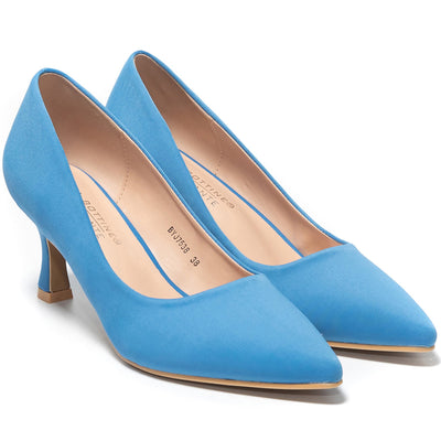 Pantofi dama Kelcy, Bleu 2
