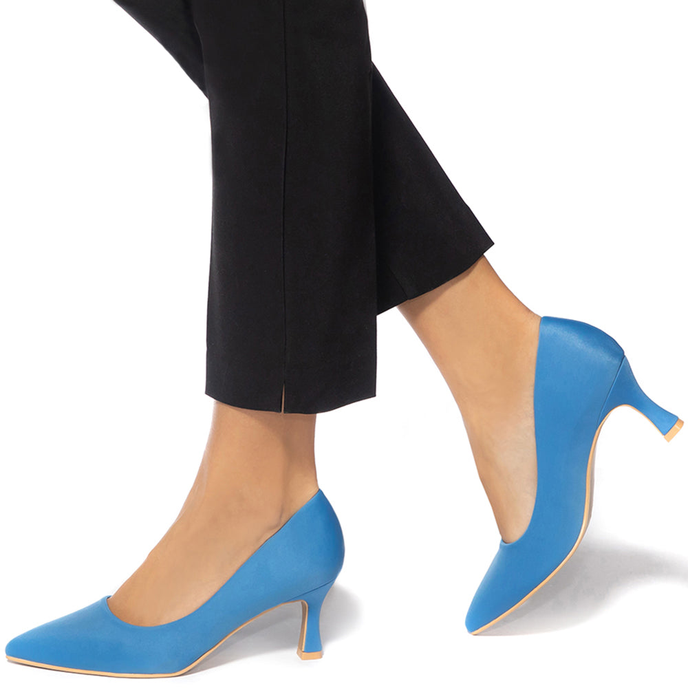 Pantofi dama Kelcy, Bleu 1