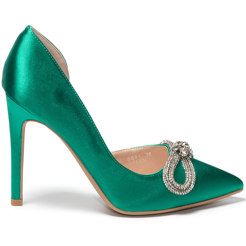 Pantofi dama Kellee, Verde 3