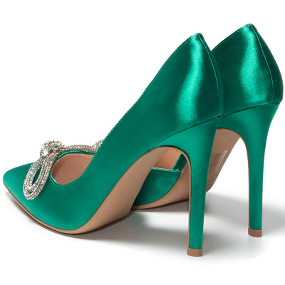 Pantofi dama Kellee, Verde 4