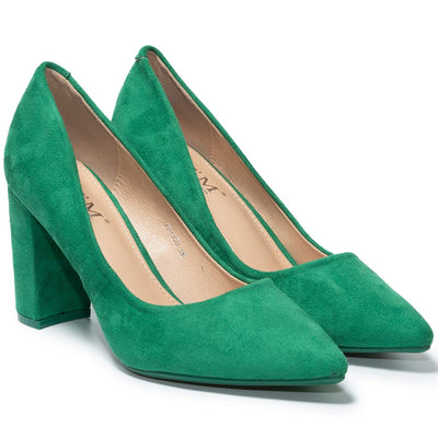 Pantofi dama Kizzy, Verde 2
