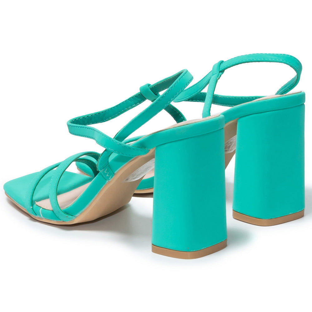 Sandale dama Latifa, Verde 4