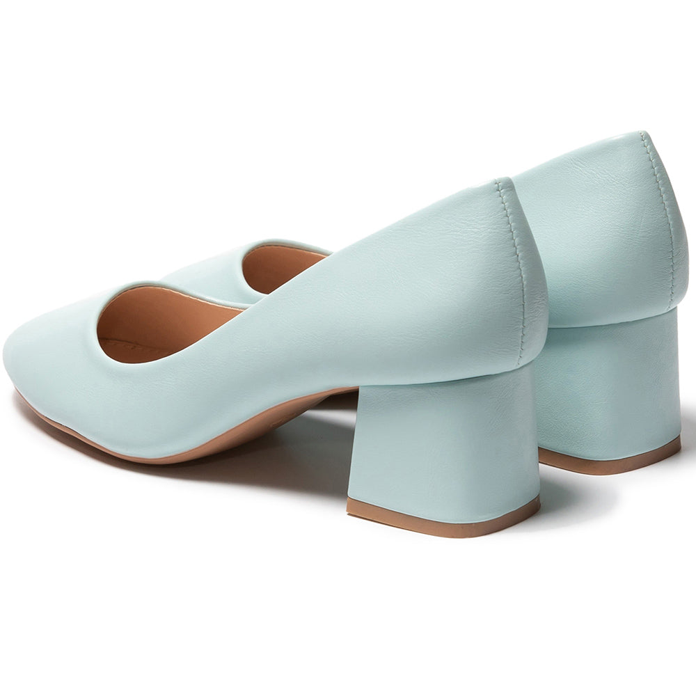 Pantofi dama Leoma, Bleu 4