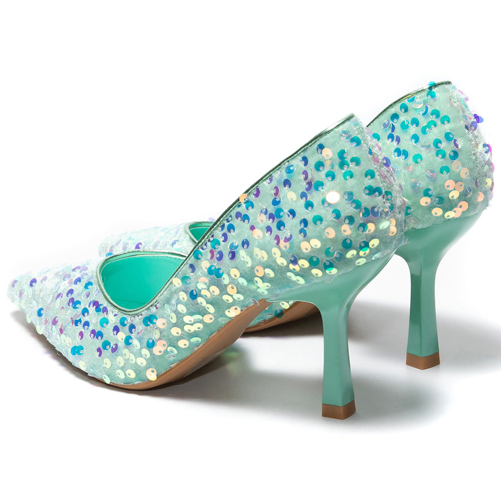 Pantofi dama Lutendo, Bleu 4