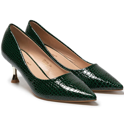 Pantofi dama Maisha, Verde 2