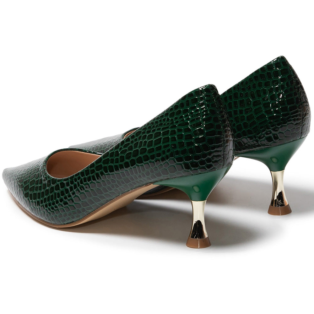 Pantofi dama Maisha, Verde 4