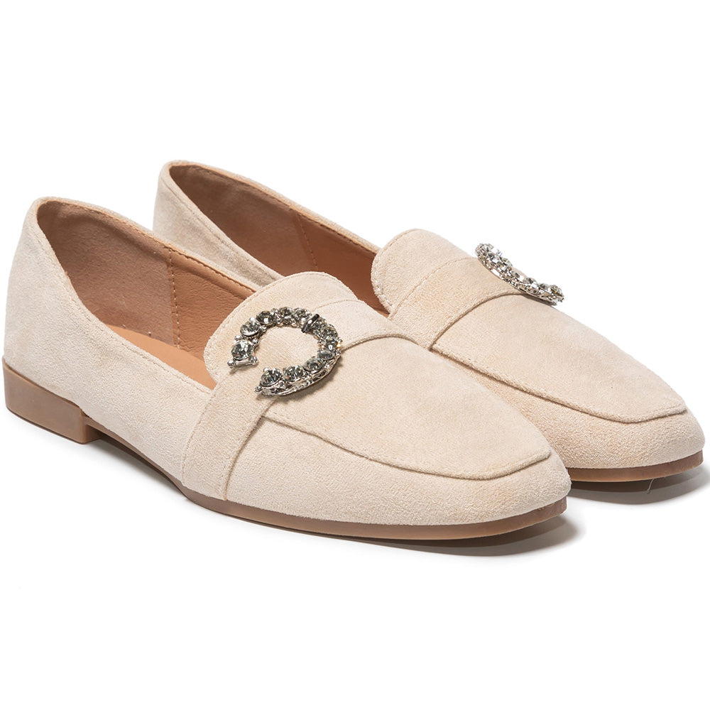 Pantofi dama Malvolia, Bej 2