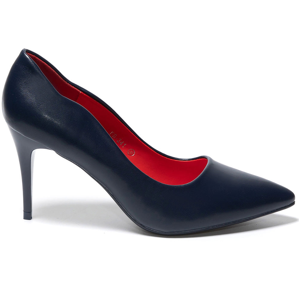Pantofi dama Mariella, Bleumarin 3