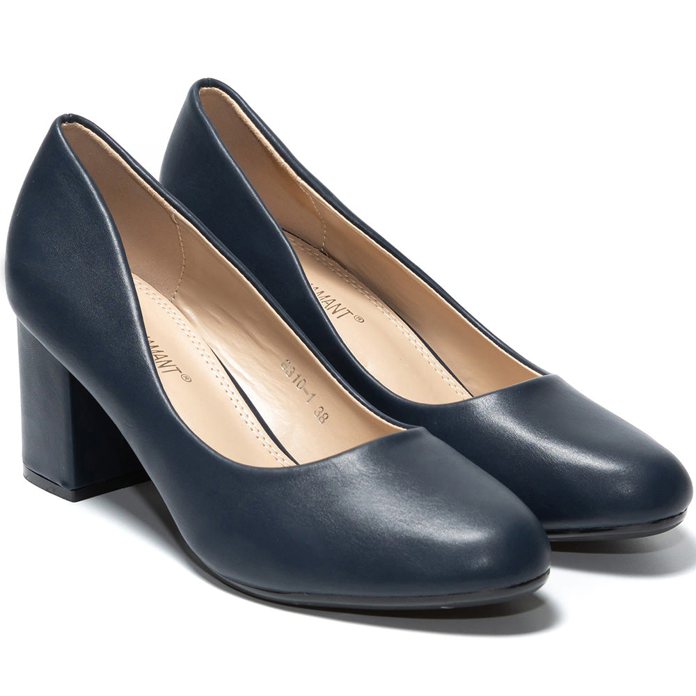 Pantofi dama Marla, Bleumarin 2