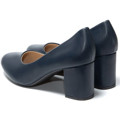 Pantofi dama Marla, Bleumarin 4