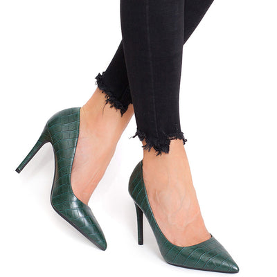 Pantofi dama Maude, Verde 1