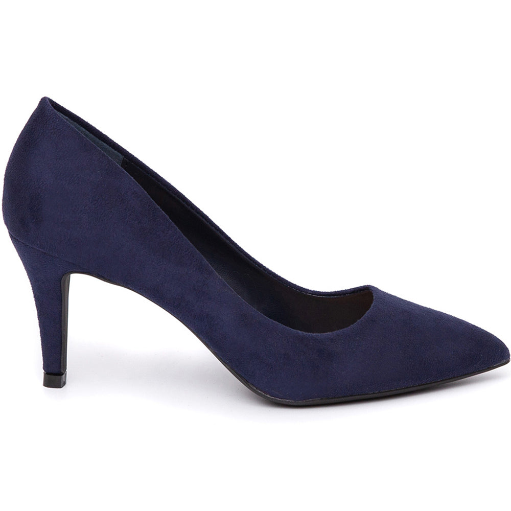 Pantofi dama Mirna, Bleumarin 3