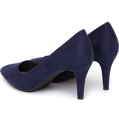 Pantofi dama Mirna, Bleumarin 4