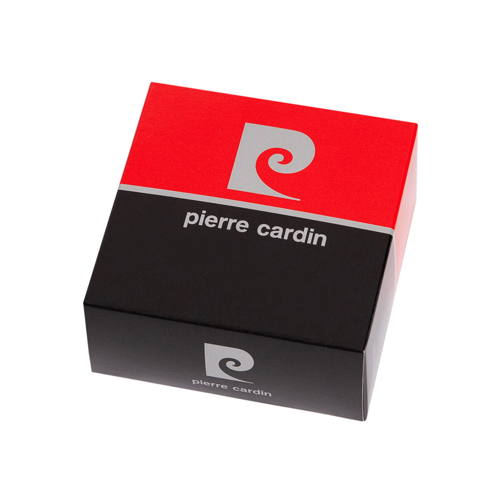 Pierre Cardin | Curea barbati din piele naturala GCB208, Negru/Cafeniu 7