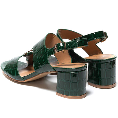 Sandale dama Nimanor, Verde 4