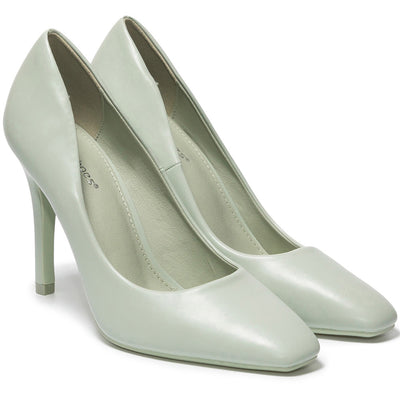Pantofi dama Oriana, Verde 2