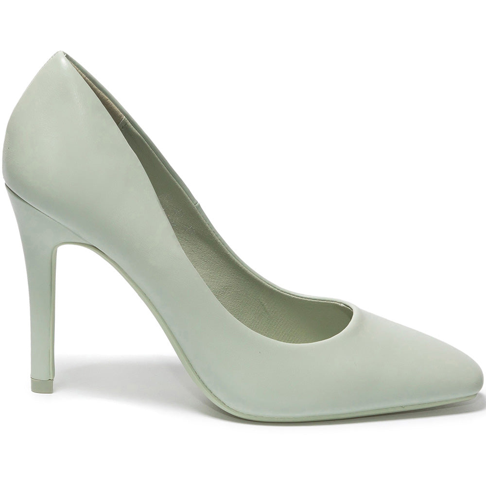 Pantofi dama Oriana, Verde 3