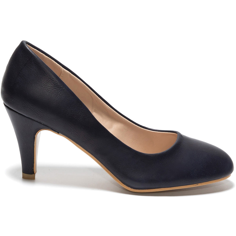 Pantofi dama Anelia, Bleumarin 3
