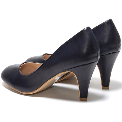 Pantofi dama Anelia, Bleumarin 4