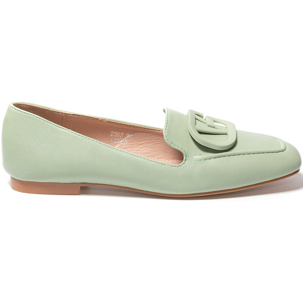 Pantofi dama Ezzelina, Verde 3