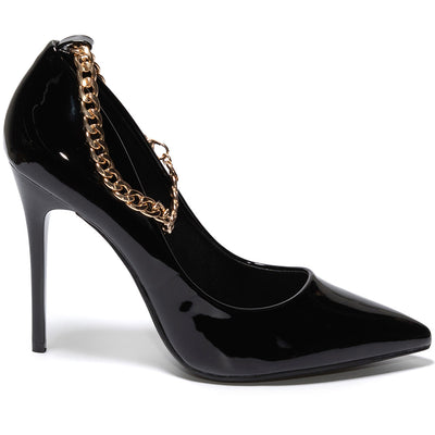 Pantofi dama Lucrezia, Negru 3