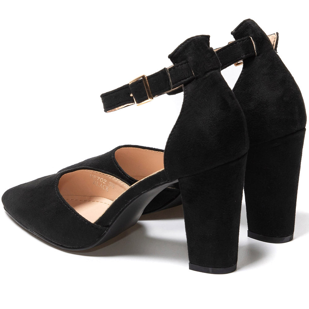 Pantofi dama Romola, Negru 4