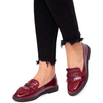 Pantofi dama Pegeen, Burgundy 1