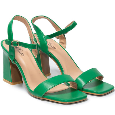 Sandale dama Raisa, Verde 2