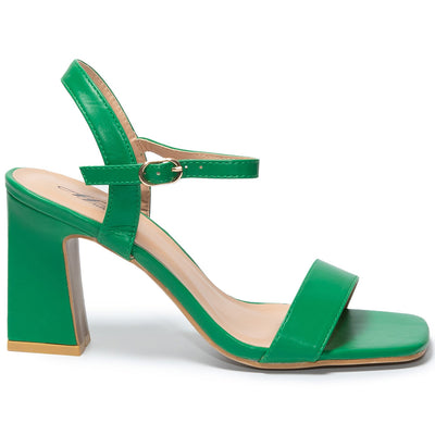Sandale dama Raisa, Verde 3